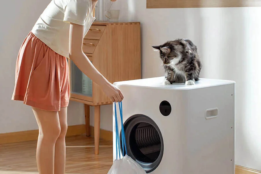 automatic kitty litter